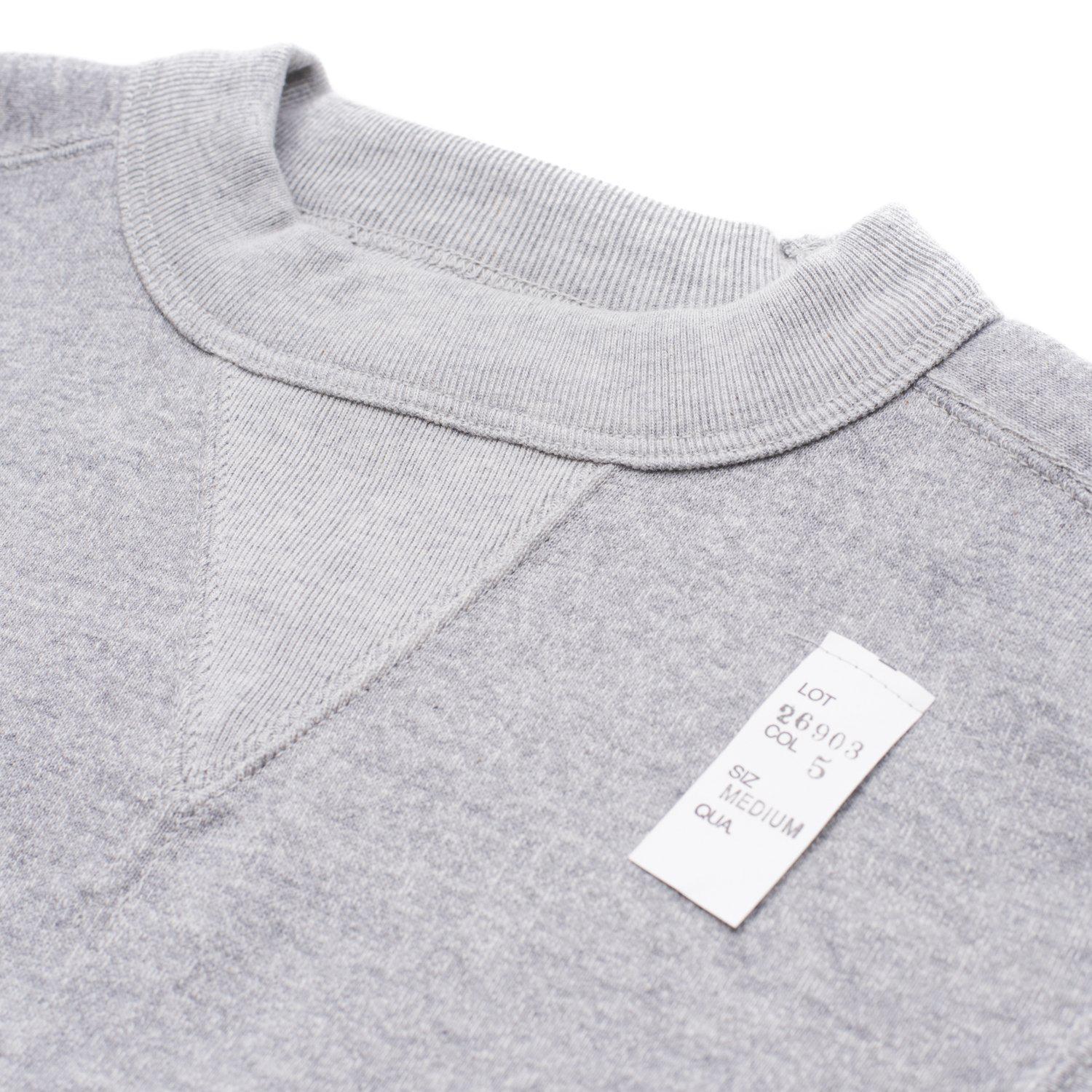 Cushman Lot. 26903 Freedom Sleeve Sweatshirt Mix Grey Clutch Cafe London
