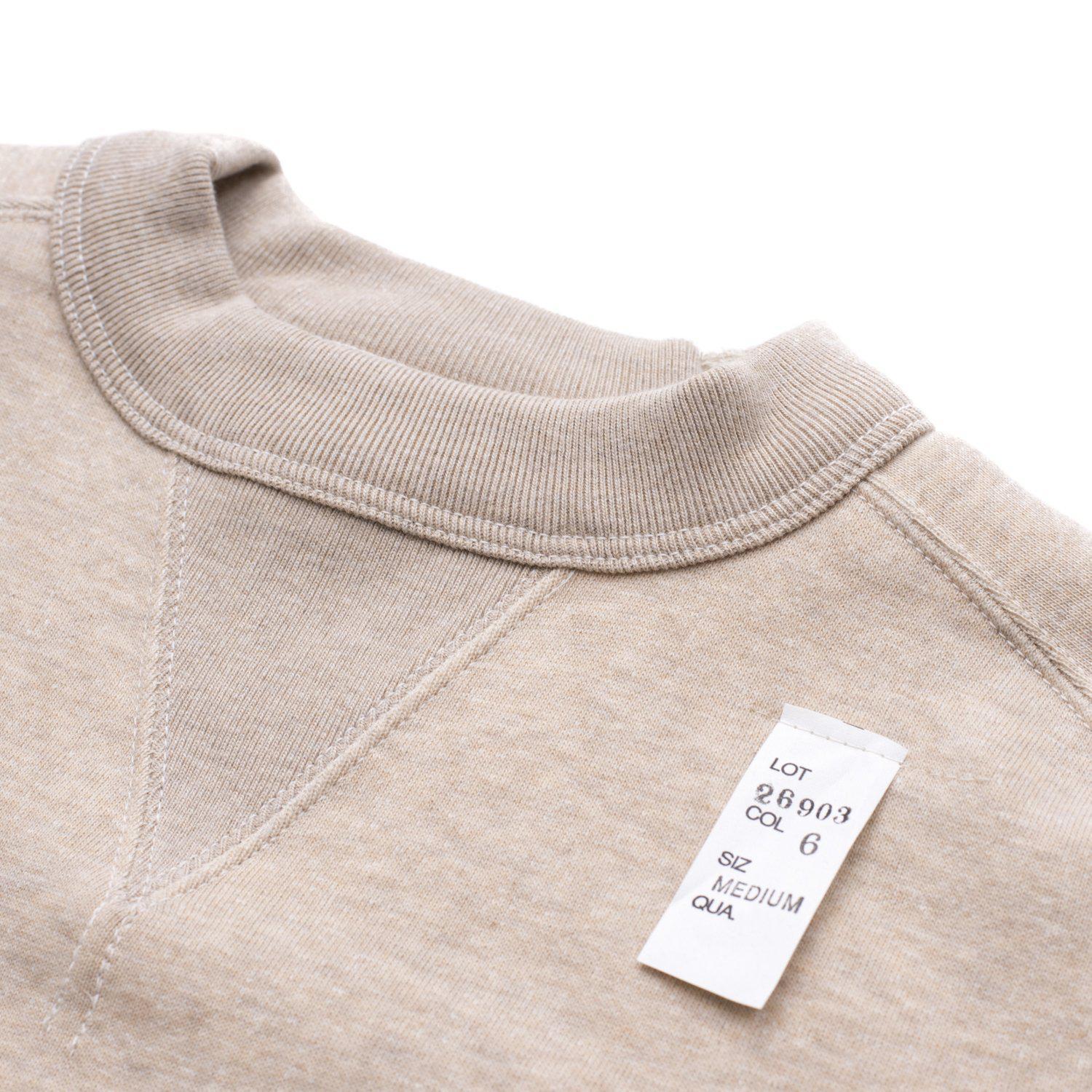 Cushman Lot. 26903 Freedom Sleeve Sweatshirt Mixed Beige Clutch Cafe London