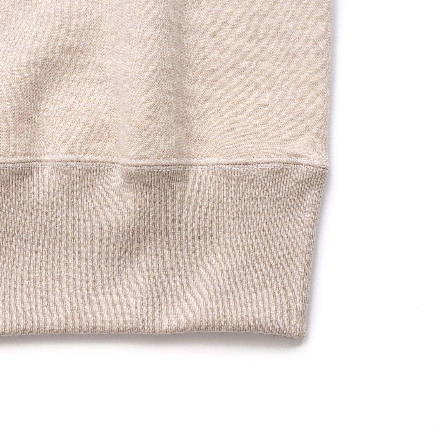 Cushman Lot. 26903 Freedom Sleeve Sweatshirt Mixed Beige Clutch Cafe London