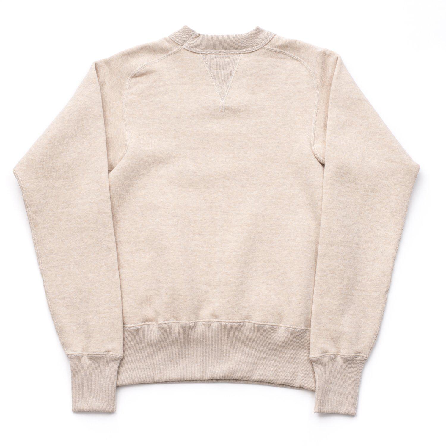 Cushman Lot. 26903 Freedom Sleeve Sweatshirt Mixed Beige Clutch Cafe London