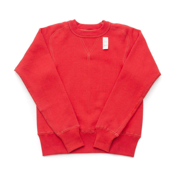 Cushman Lot. 26903 Freedom Sleeve Sweatshirt Red Clutch Cafe London