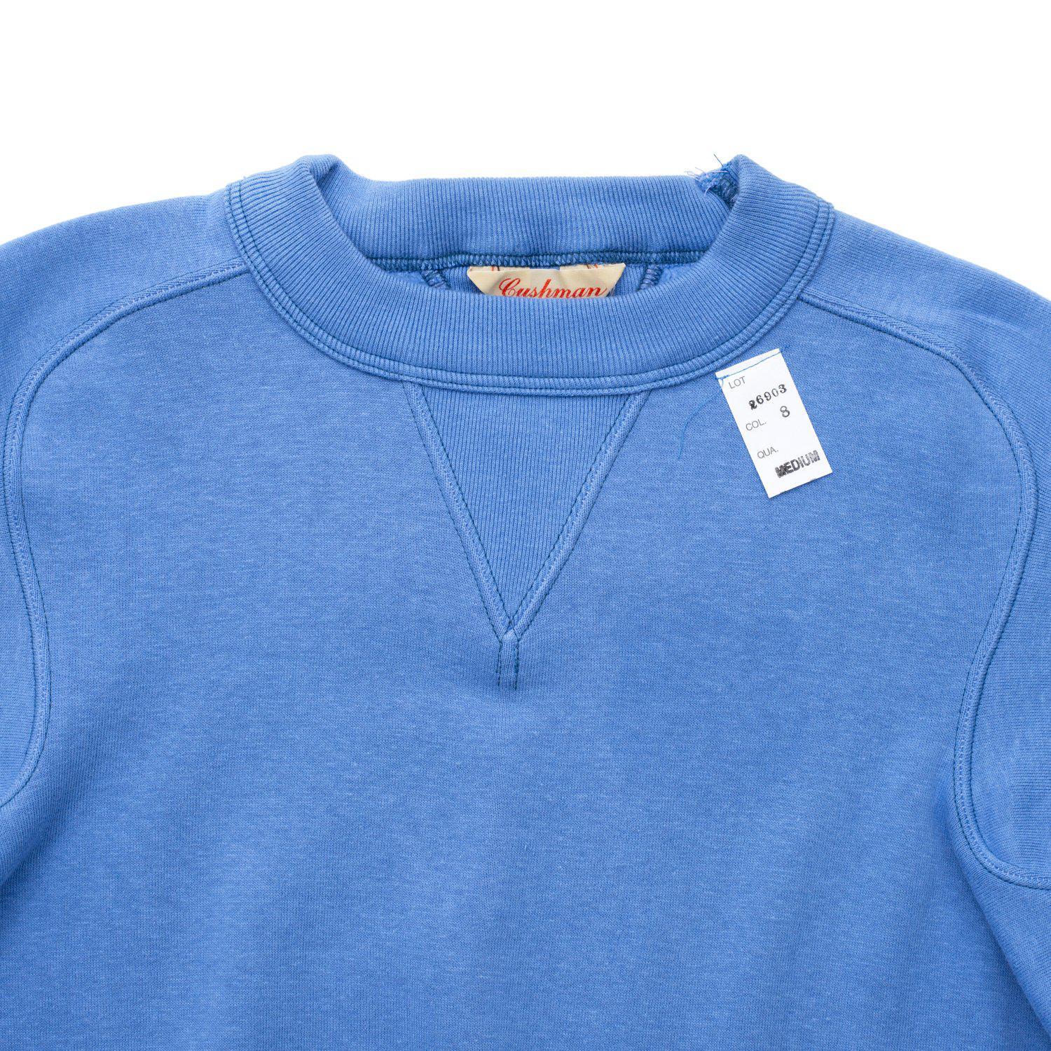 Cushman Lot. 26903 Freedom Sleeve Sweatshirt Sax Clutch Cafe London