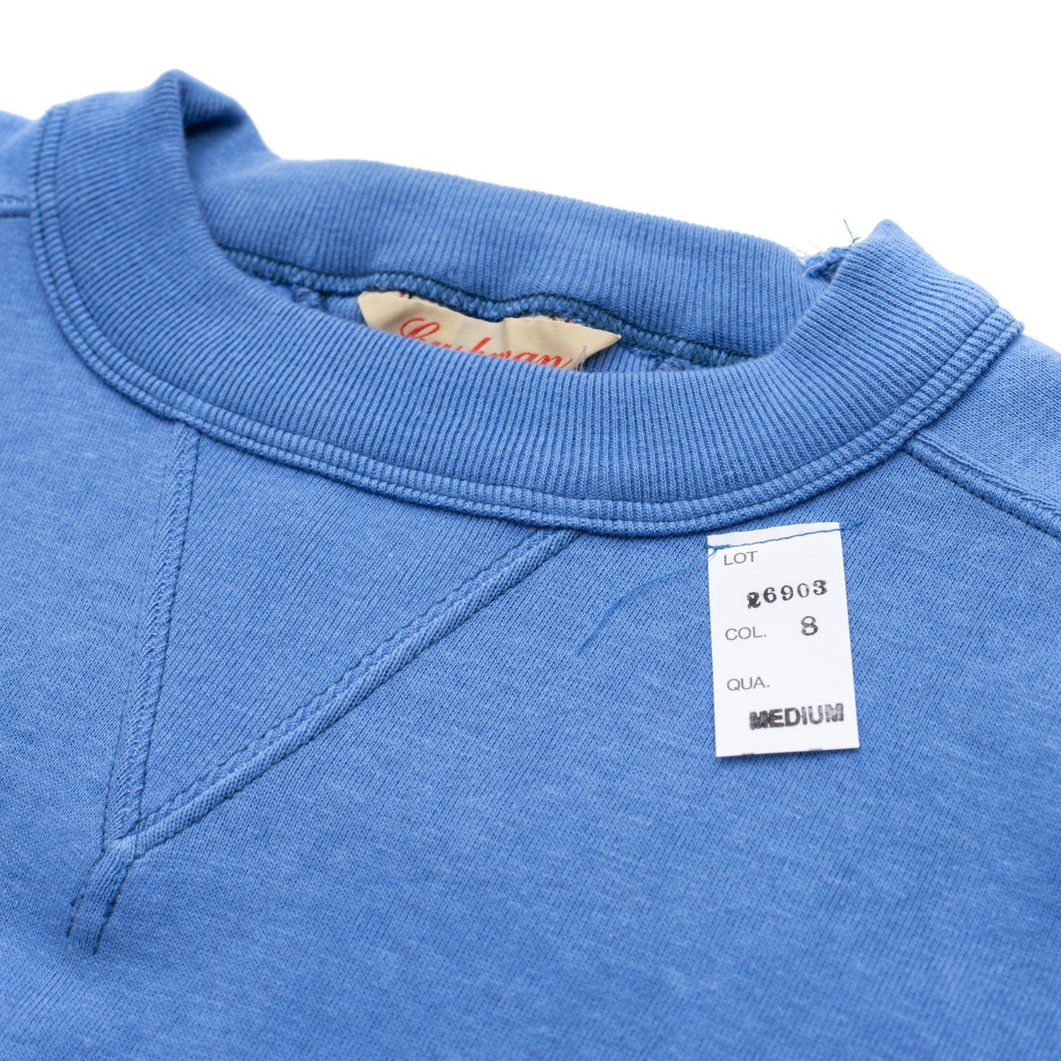 Cushman Lot. 26903 Freedom Sleeve Sweatshirt Sax Clutch Cafe London