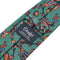 Drake's Silk Baroque Floral Print Tie Green-Tie-Clutch Cafe