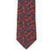 Drake's Silk Geometric Paisley Print Tie Burgundy-Tie-Clutch Cafe