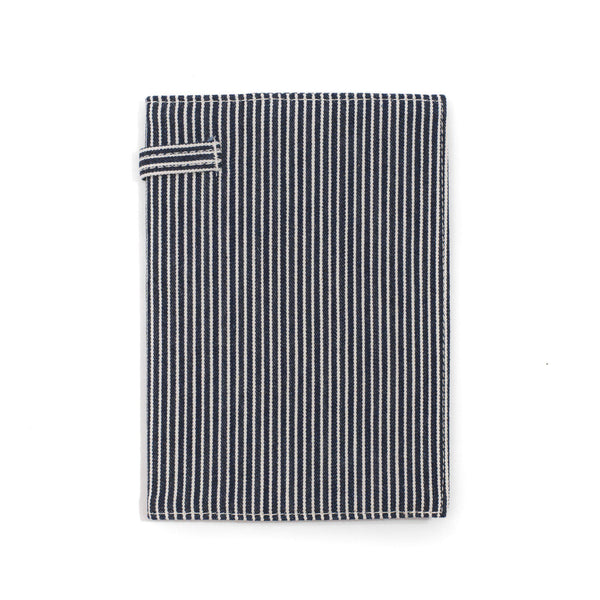 ES Notebook Medium with Hickory Stripe Cover A5-Stationery-Clutch Cafe