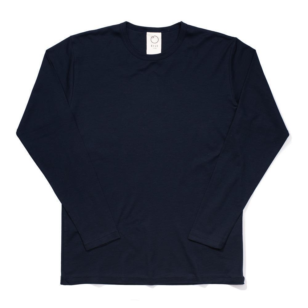 Eiji Long Sleeve Tee Navy-T-shirt-Clutch Cafe
