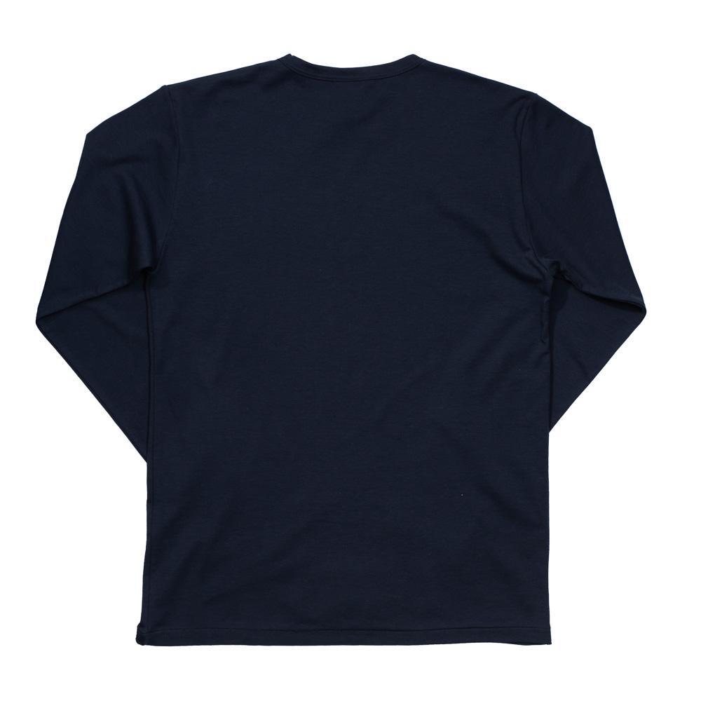Eiji Long Sleeve Tee Navy-T-shirt-Clutch Cafe