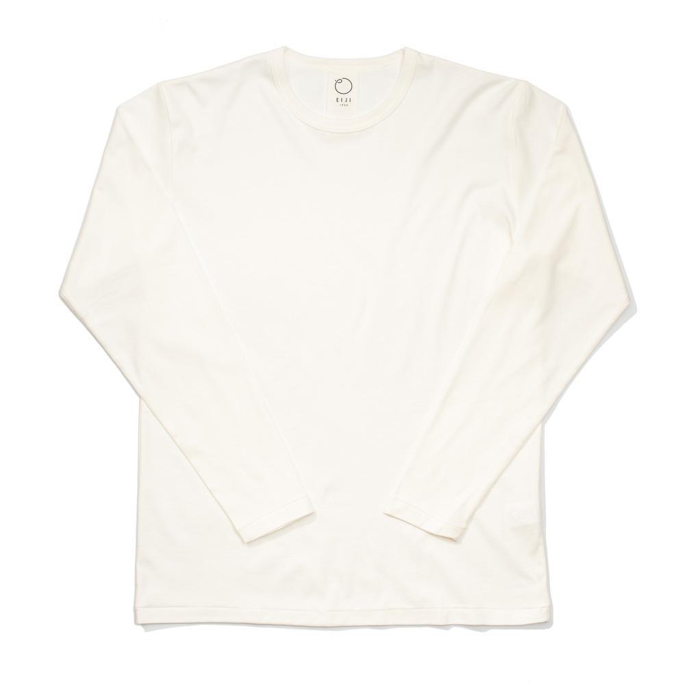 Eiji Long Sleeve Tee White-T-shirt-Clutch Cafe