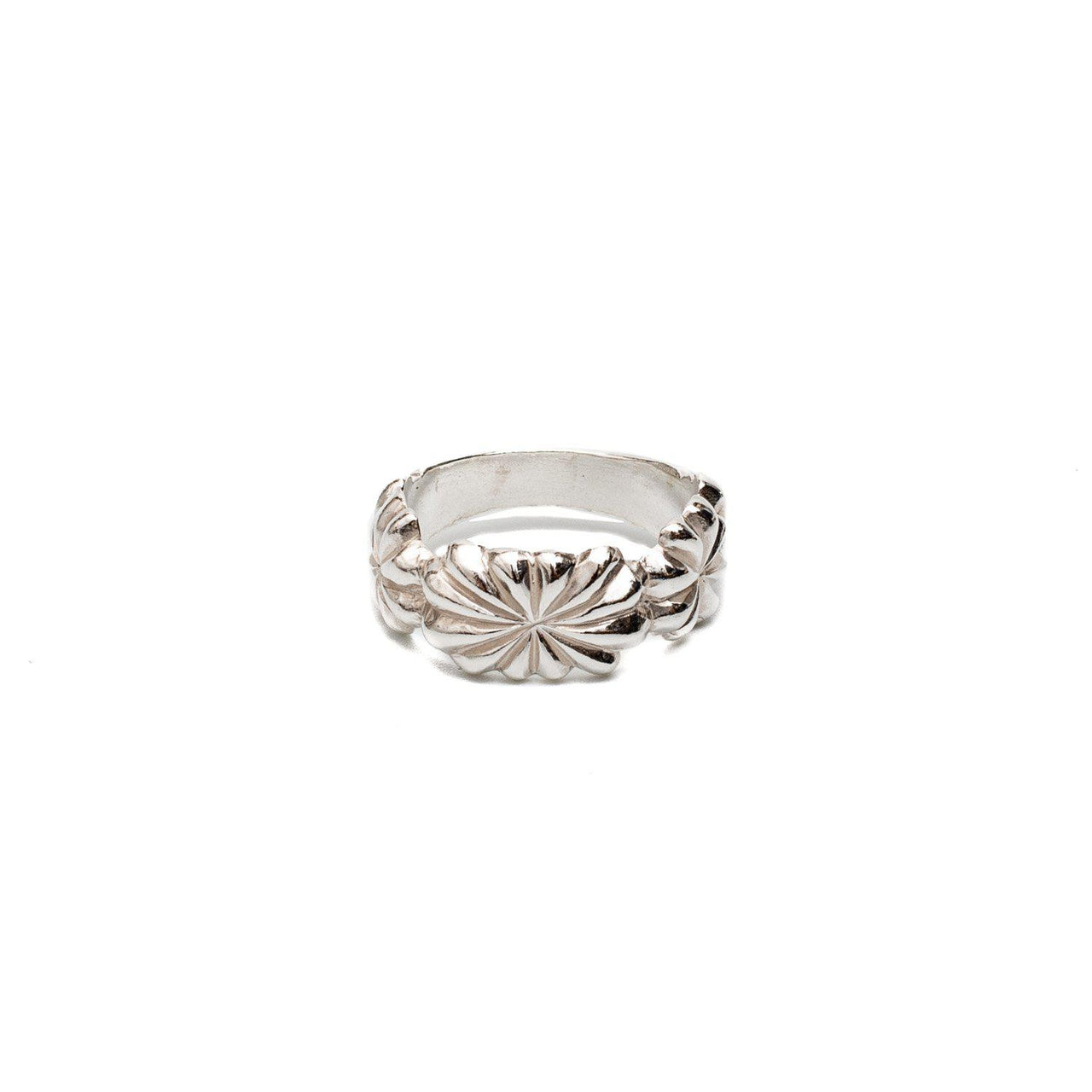 First Arrows Butterfly Sand Cast Ring R-203-Jewellery-Clutch Cafe