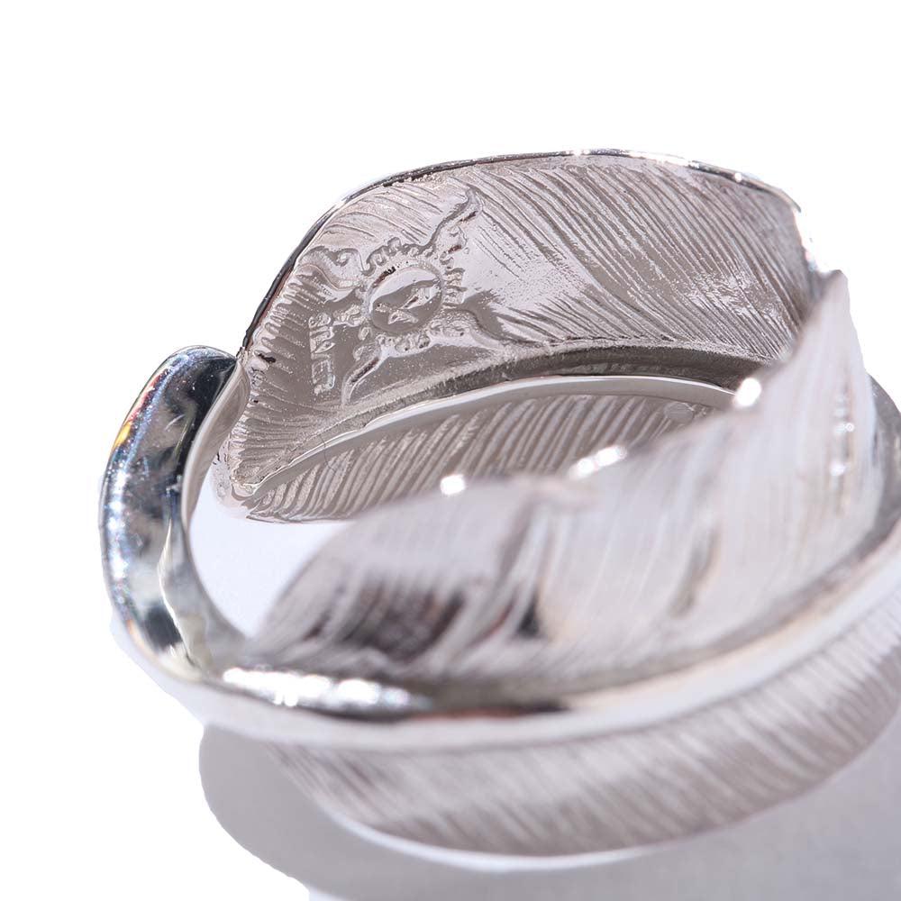 First Arrow's Feather Ring L R-015-Ring-Clutch Cafe