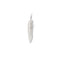 First Arrows Kazekiri Silver Feather Pendant P-428-Jewellery-Clutch Cafe