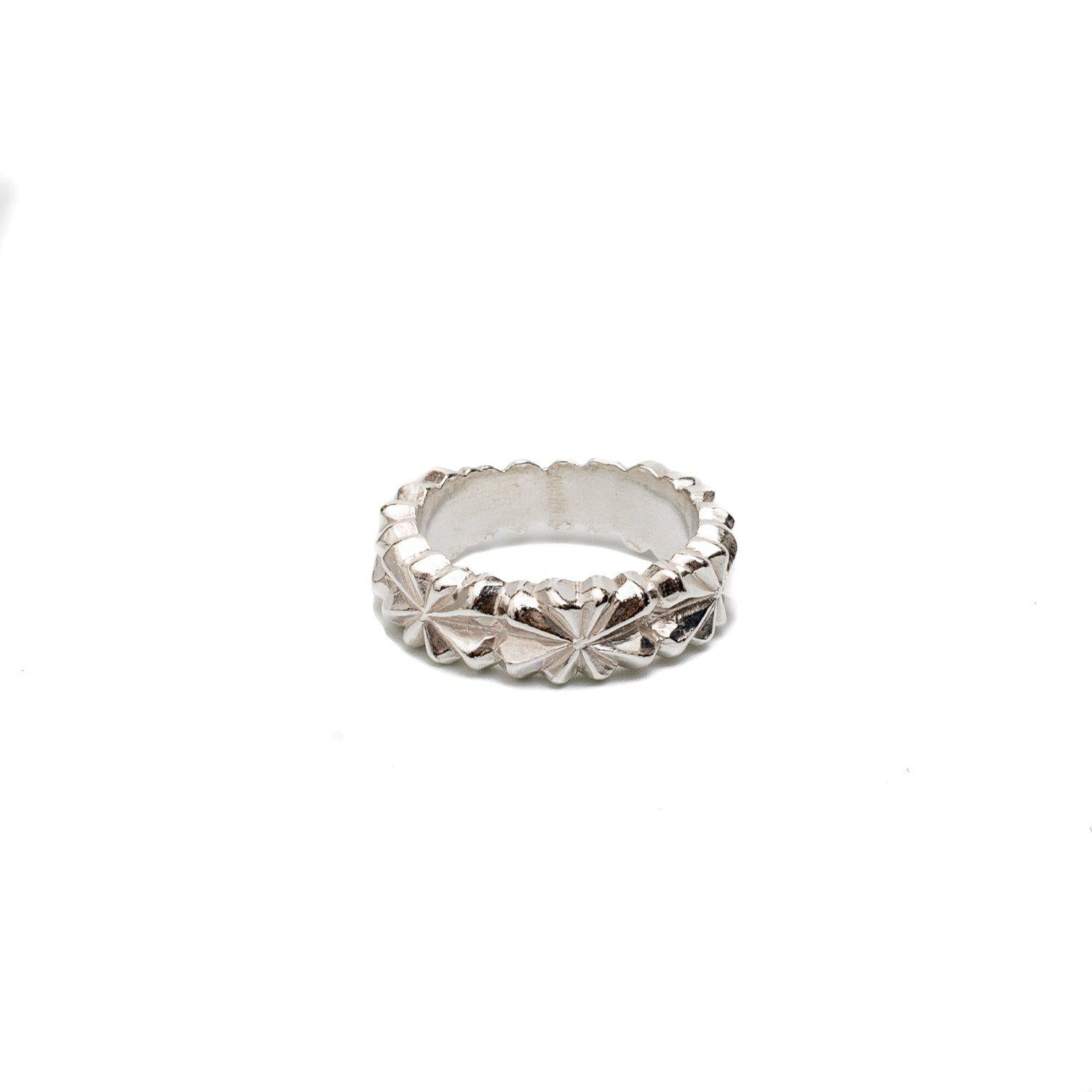 First Arrows Sandcast Plain Ring R-226-Jewellery-Clutch Cafe