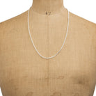First Arrows Silver Bar Chain 063T-Jewellery-Clutch Cafe