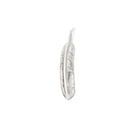 First Arrows Silver Feather Pendant Large P-001-Jewellery-Clutch Cafe