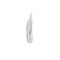 First Arrows Silver Feather Pendant Large P-001-Jewellery-Clutch Cafe