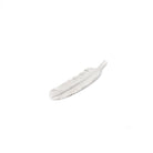 First Arrows Silver Feather Pendant Large P-001-Jewellery-Clutch Cafe