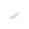 First Arrows Silver Feather Pendant Large P-001-Jewellery-Clutch Cafe