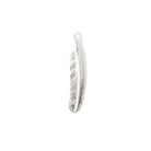 First Arrows Silver Feather Pendant Large P-001-Jewellery-Clutch Cafe
