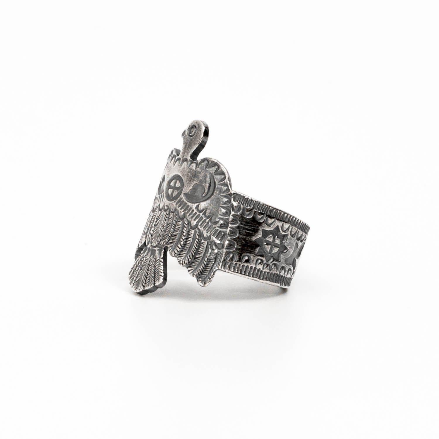 First Arrows Thunderbird Ring R-147-Jewellery-Clutch Cafe