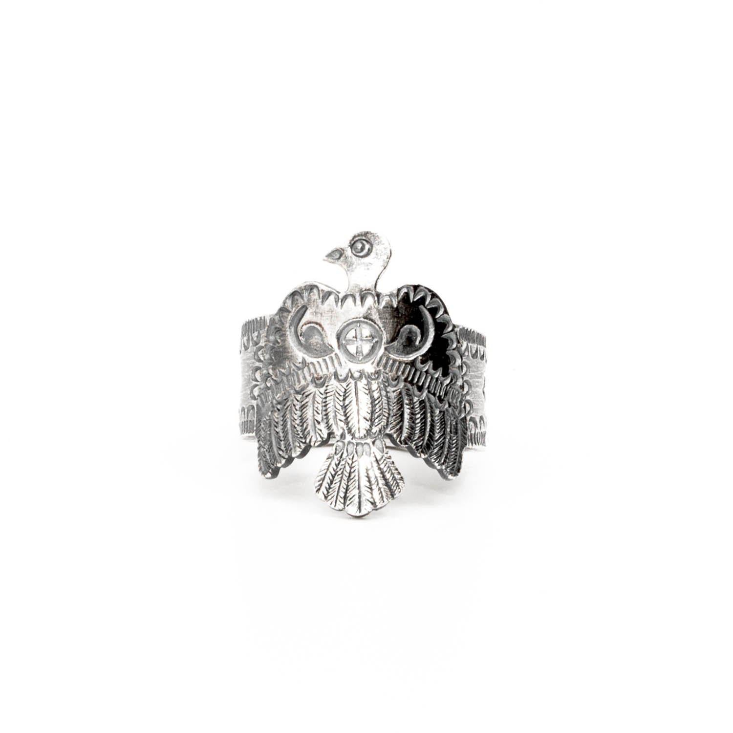 First Arrows Thunderbird Ring R-147-Jewellery-Clutch Cafe