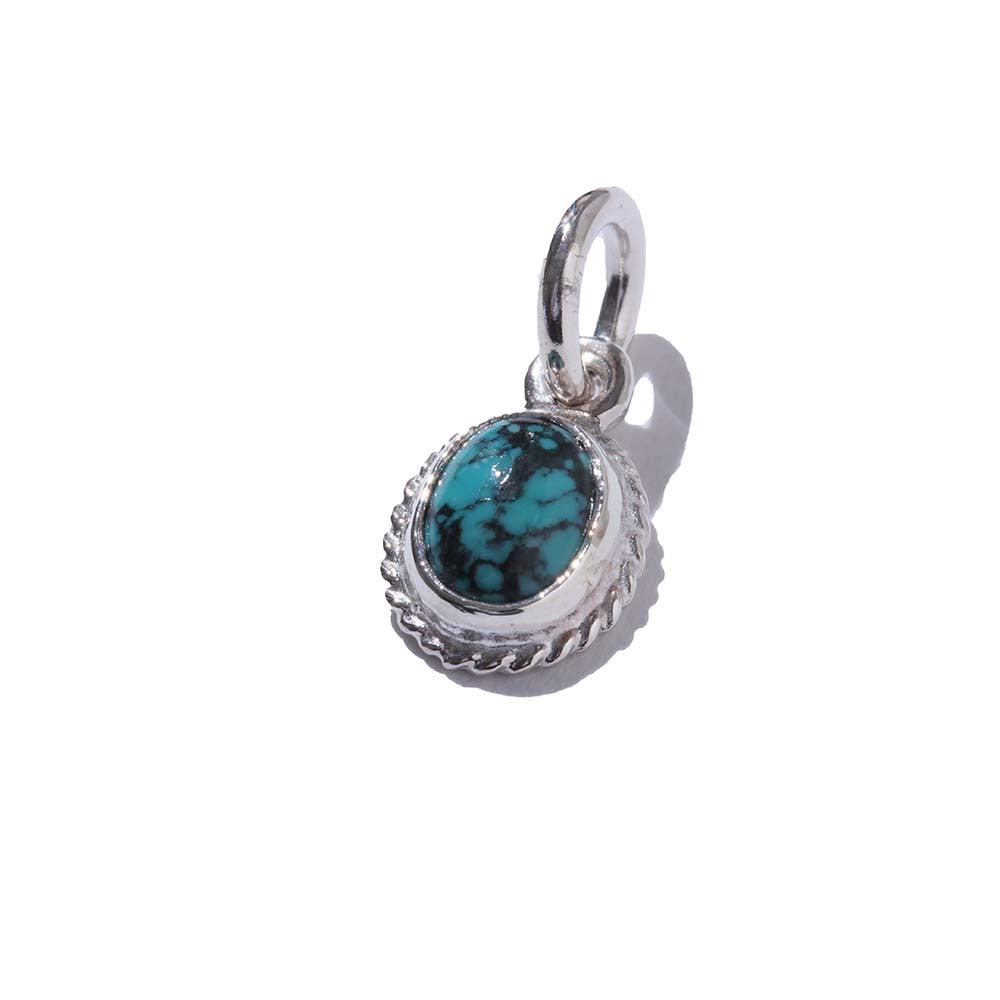 First Arrow's Turquoise Head Feather (P-297)-Jewellery-Clutch Cafe