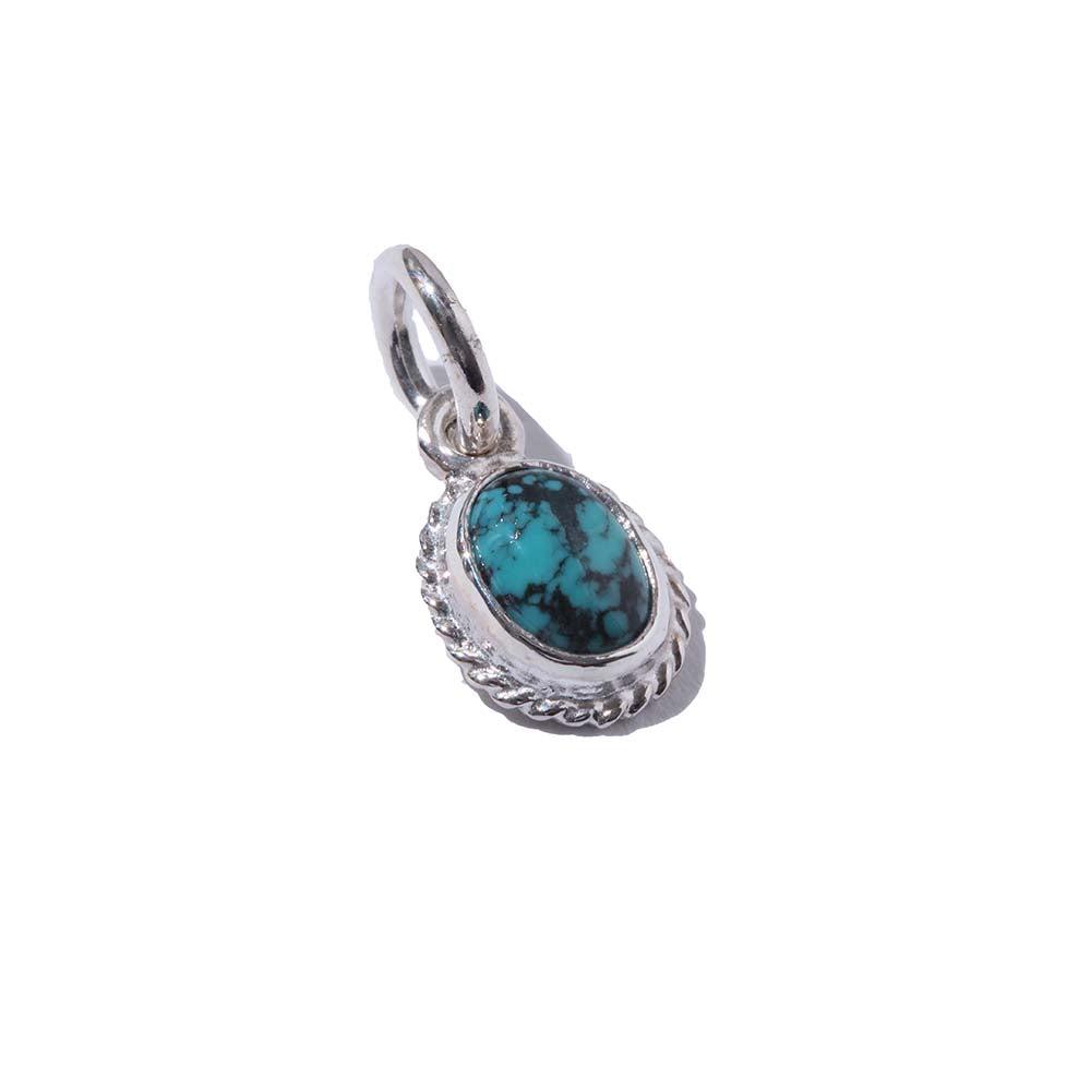 First Arrow's Turquoise Head Feather (P-297)-Jewellery-Clutch Cafe