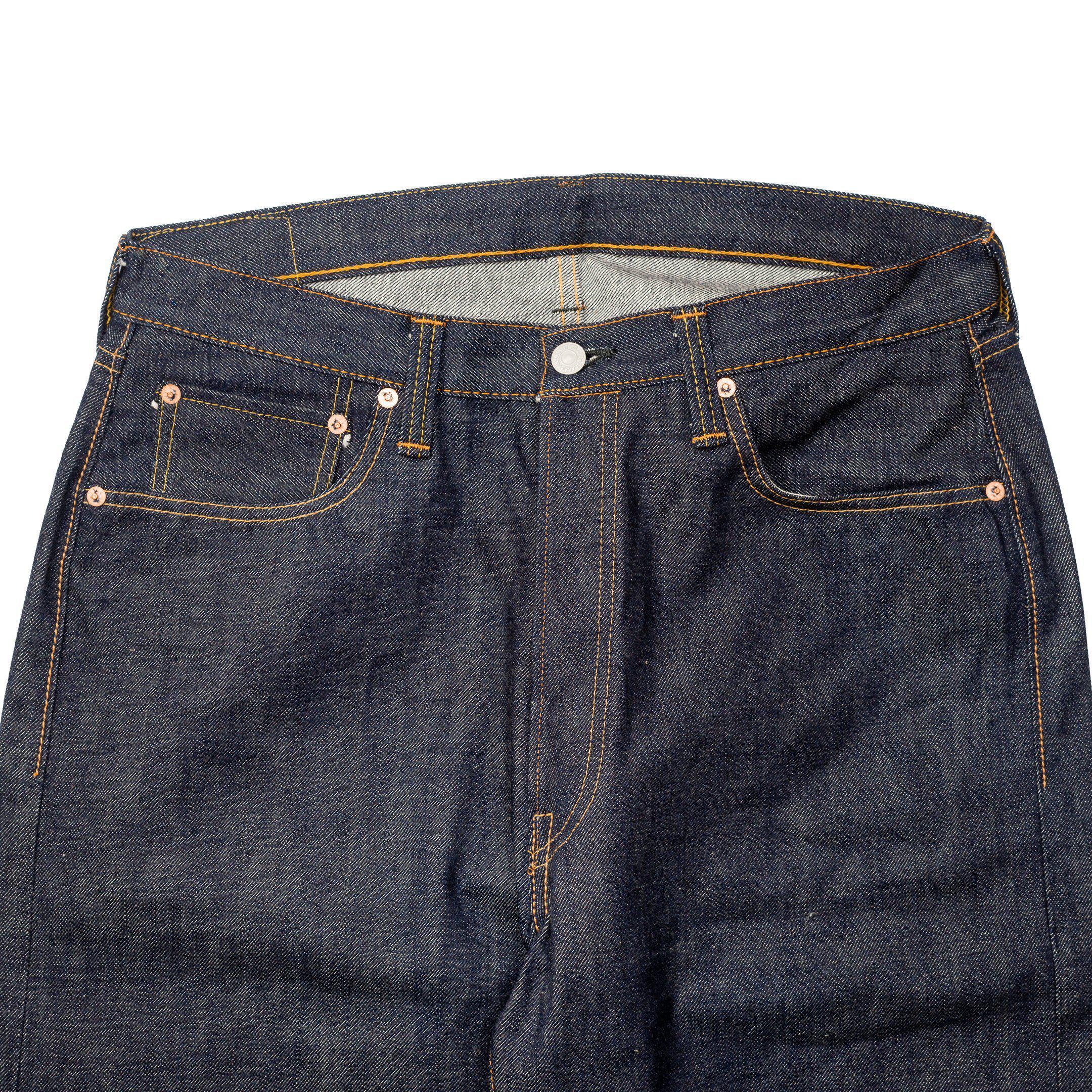 Full Count 0105 New Loose Straight Jean 13.7oz-Jeans-Clutch Cafe-selvage denim-selfedge denim