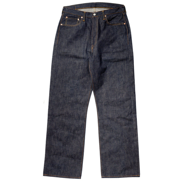 Full Count 0105 New Loose Straight Jean 13.7oz-Jeans-Clutch Cafe-selvage denim-selfedge denim