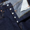 Full Count 0105W New Loose Straight Jean 13.7oz (One Wash)-Jeans-Clutch Cafe-selvage denim-selfedge denim