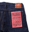 Full Count 1108W New Straight Jean 13.7oz (One Wash)-Jeans-Clutch Cafe-selvage denim-selfedge denim