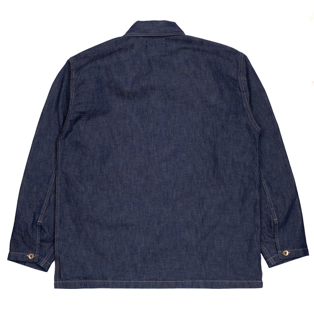 Full Count US Army Pullover Shirt Denim-shirt-Clutch Cafe