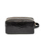 Glad Hand x Porter Yoshida Double Zip Body Bag Crocodile Black-Accessory-Clutch Cafe