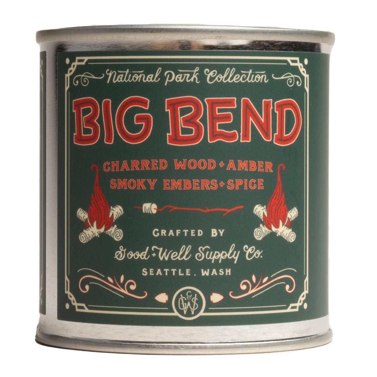 Good & Well Supply Co National Park Soy Candle 'Big Bend'-Candles-Clutch Cafe