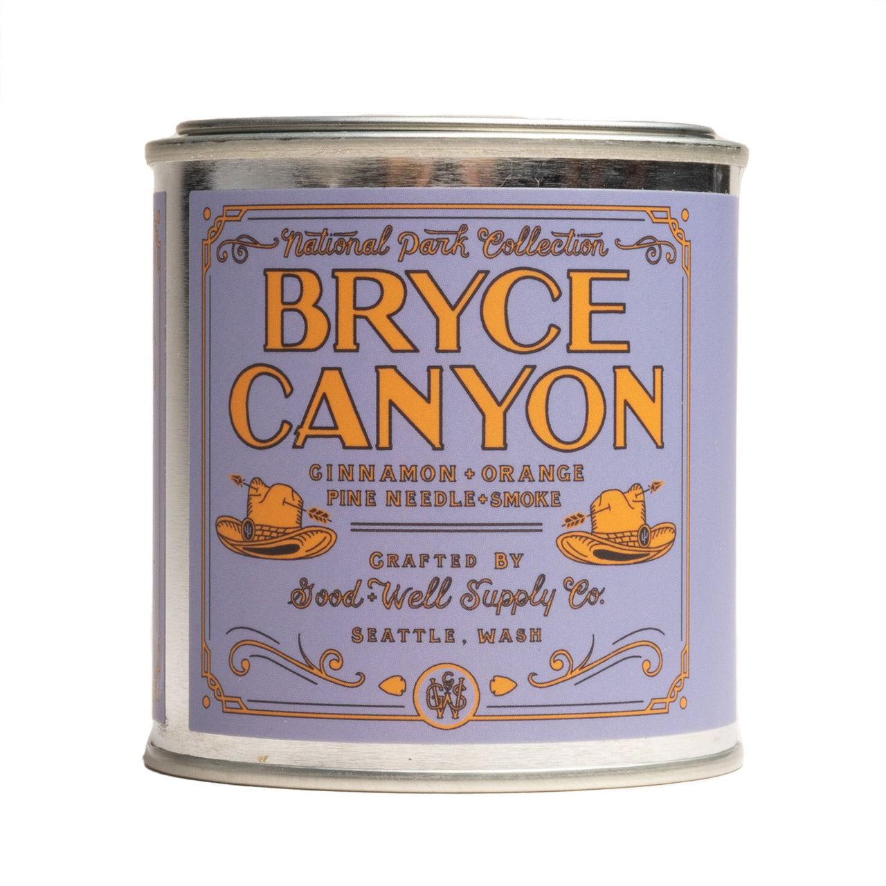Good & Well Supply Co National Park Soy Candle 'Bryce Canyon'-Candles-Clutch Cafe