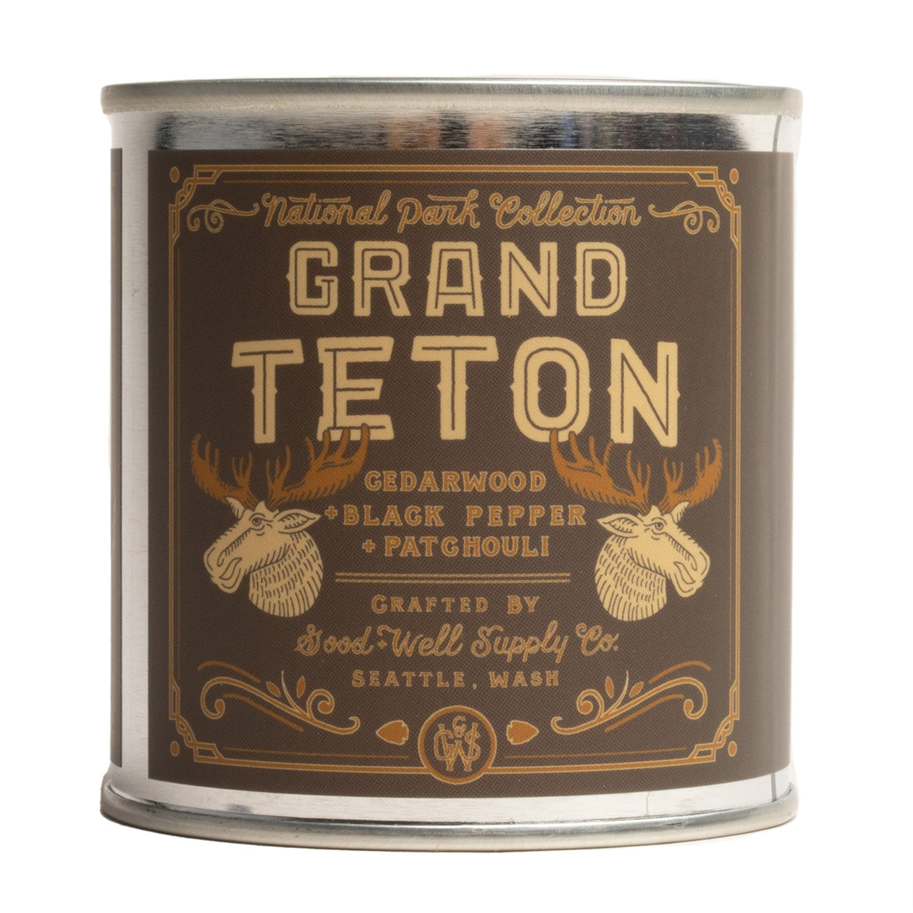 Good & Well Supply Co National Park Soy Candle 'Grand Teton'-Candles-Clutch Cafe
