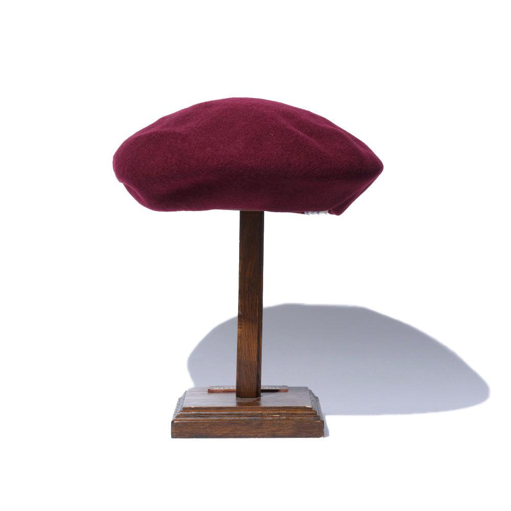 H.W. Dog Beret Wine-Beret-Clutch Cafe