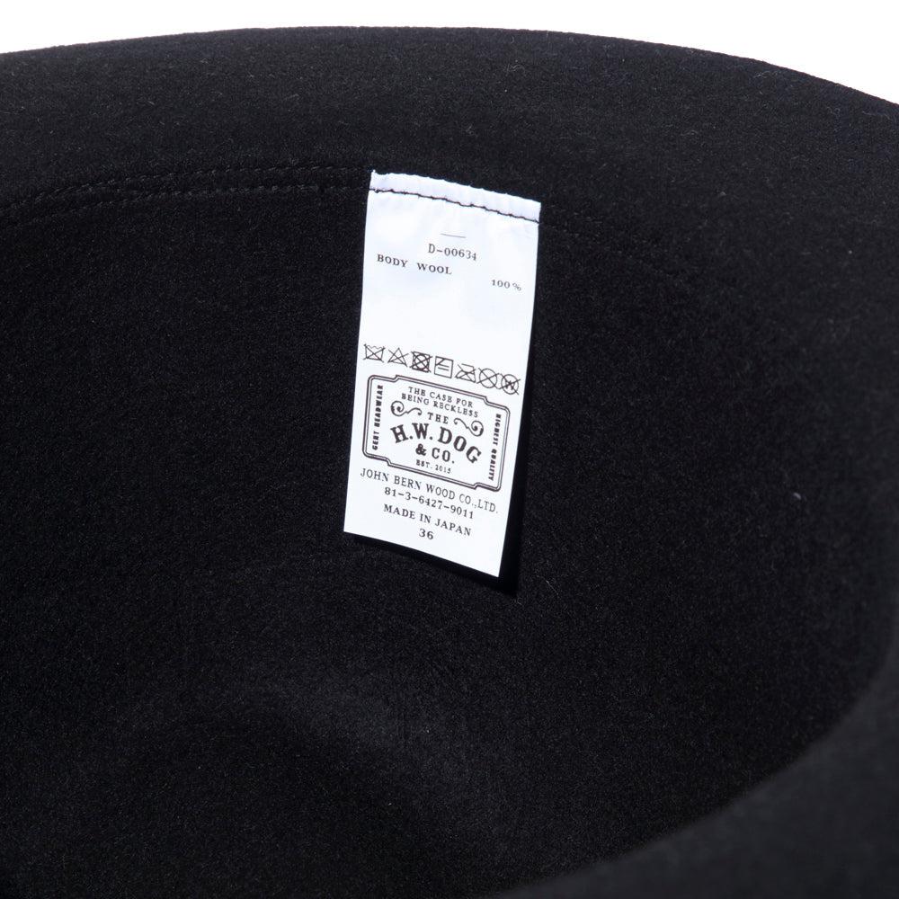 H.W. Dog Travellers Hat Black-Hat-Clutch Cafe