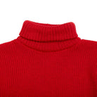 Heimat U-Boat Roll Neck Safety Red-Sweater-Clutch Cafe