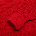 Heimat U-Boat Roll Neck Safety Red-Sweater-Clutch Cafe