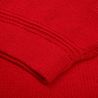 Heimat U-Boat Roll Neck Safety Red-Sweater-Clutch Cafe
