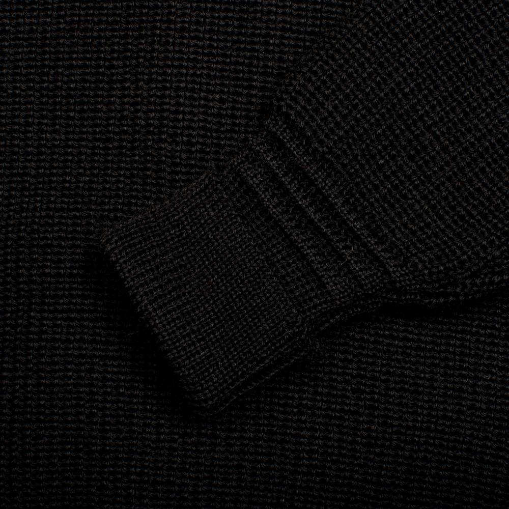 Heimat U-Boat Roll Neck Schwarz-Sweater-Clutch Cafe