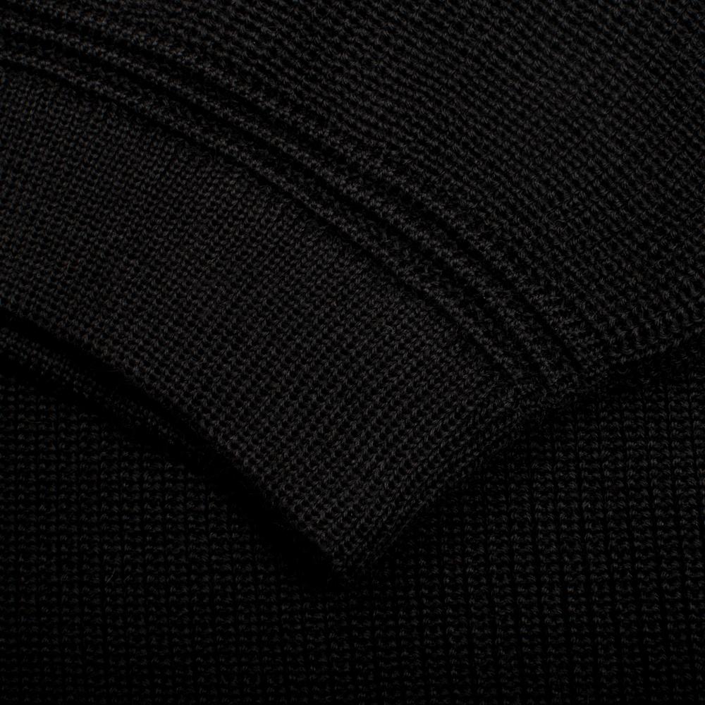 Heimat U-Boat Roll Neck Schwarz-Sweater-Clutch Cafe