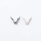 Horizon Blue K18 Head Wide Eagle Crest E11-Jewelry-Clutch Cafe