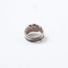 Horizon Blue Middle Feather Ring 18 FR02-Jewelry-Clutch Cafe