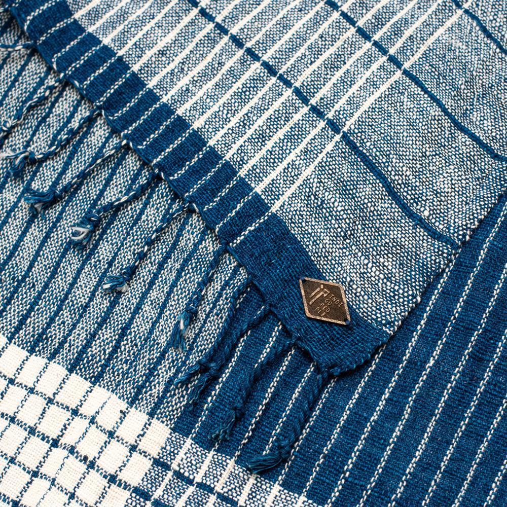 Indigo People Kusho Scarf-Accessory-Clutch Cafe