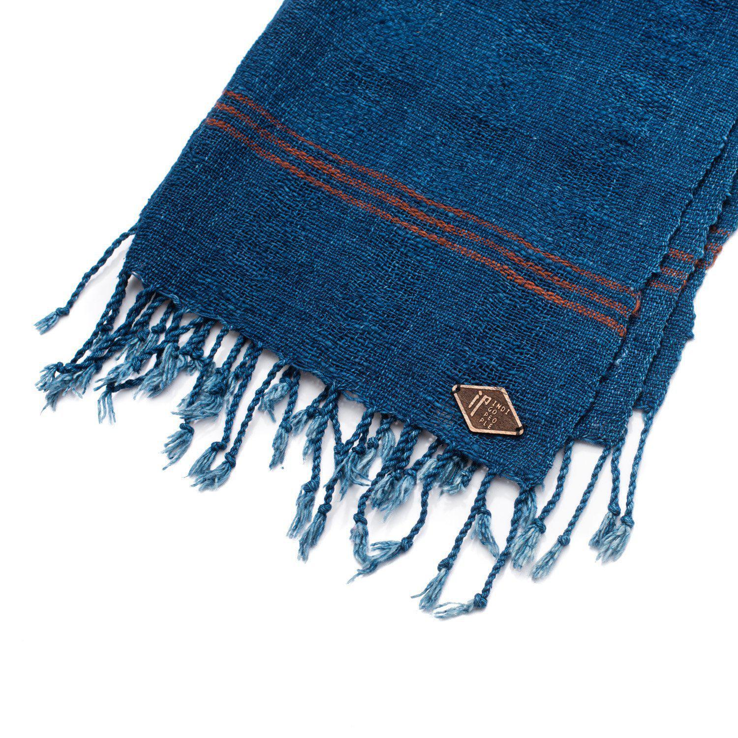 Indigo People Tsuru Scarf-scarf-Clutch Cafe