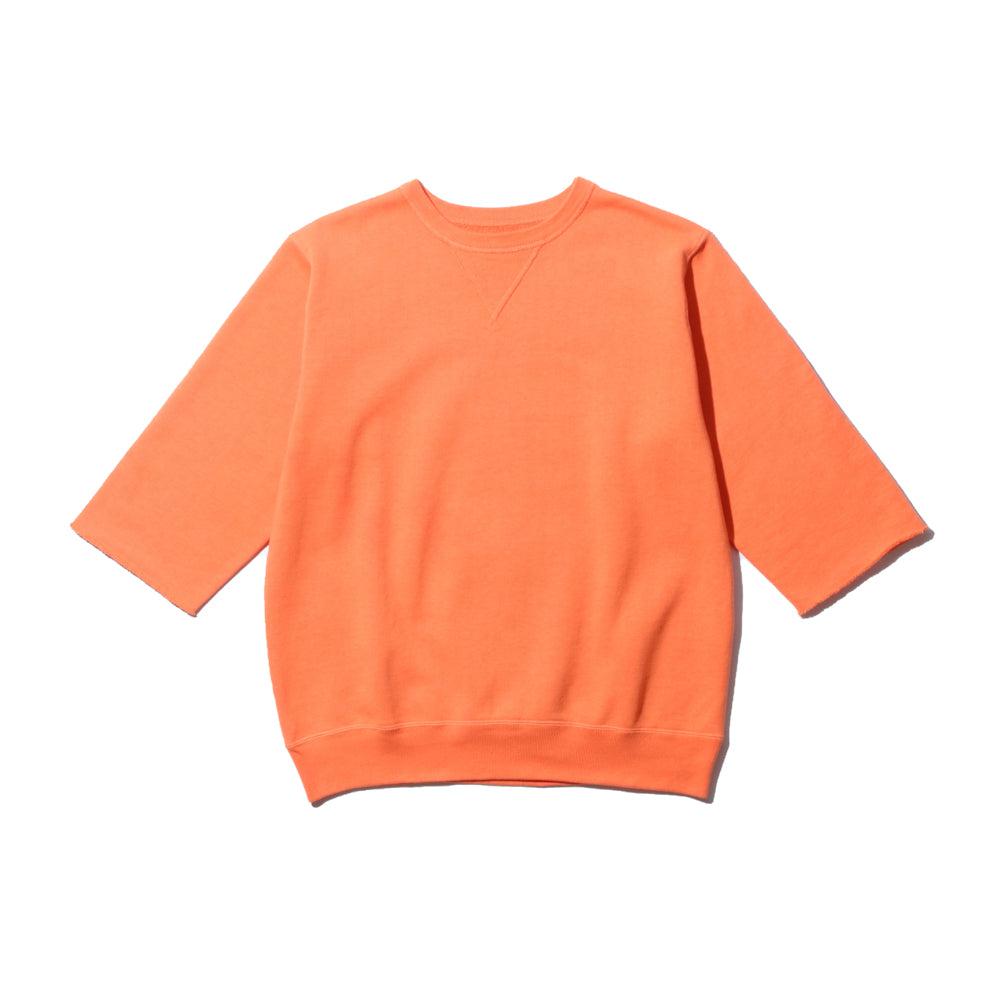 Jelado 6th Man 3/4" Sleeve Sweatshirt Orange-Sweatshirt-Clutch Cafe