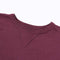 Jelado 6th Man 3/4' Sleeve Sweatshirt Wine-Sweatshirt-Clutch Cafe
