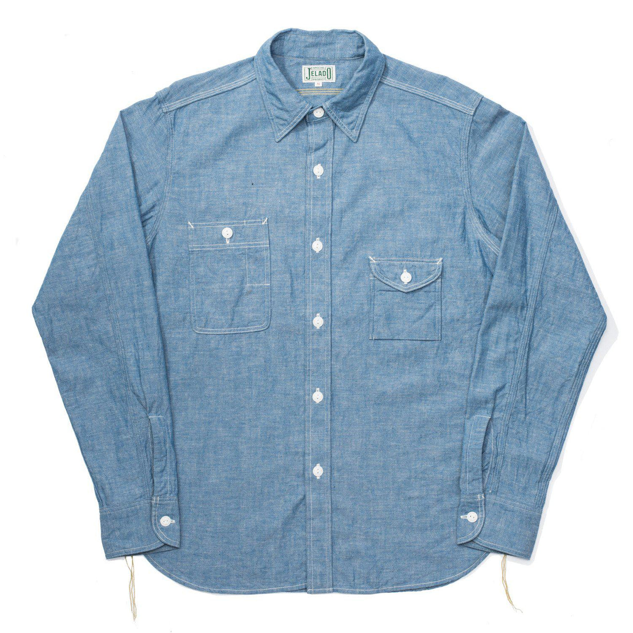 Jelado Smoker Shirt Blue – Clutch Cafe